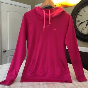 Adidas Athletic Climalite Pullover Hoodie / pre-owned
